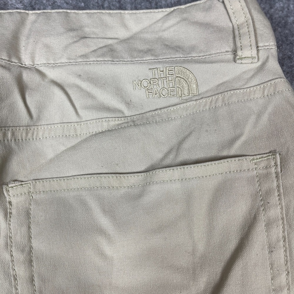 The‎ North Face Pants Mens 32 Khaki Nylon Stretch Hiking Travel Zip Pocket Tech - Picture 5 of 14